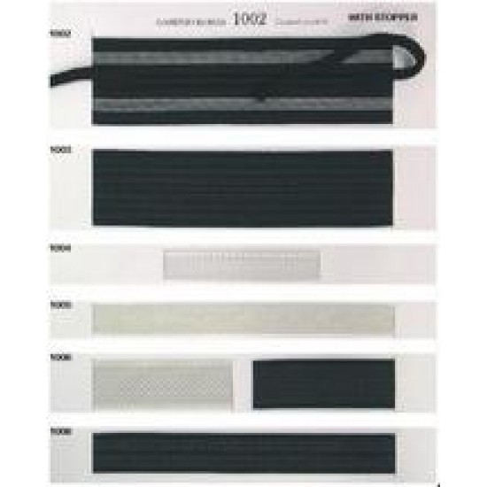 Elastic tape with stopper