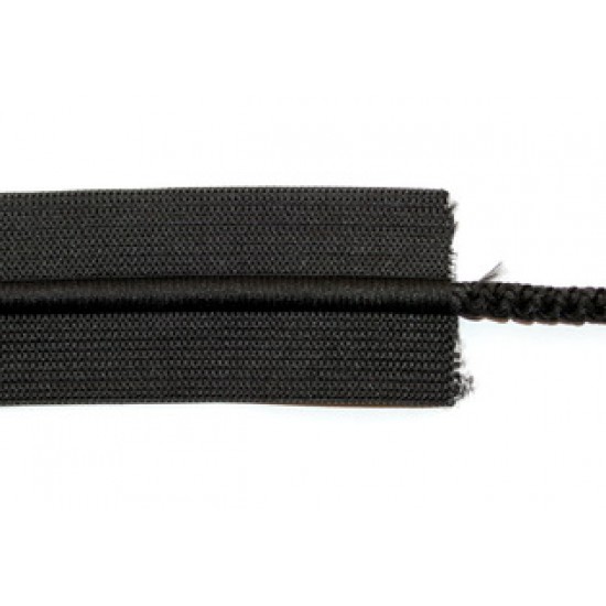 Elastic tape with polyester cord