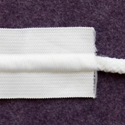 Elastic tape with polyester cord