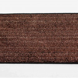 Belt elastic metallic efect