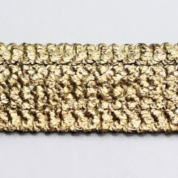 Belt elastic metallic efect