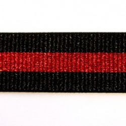 Belt elastic metallic efect