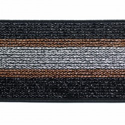 Belt elastic metallic efect