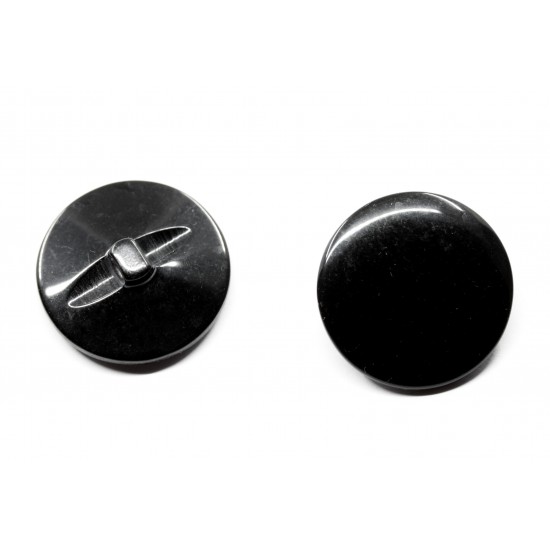 Polyester button tunnel-shank