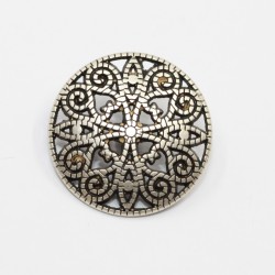 Metal shank button 