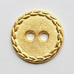 Metal button 2-holes 