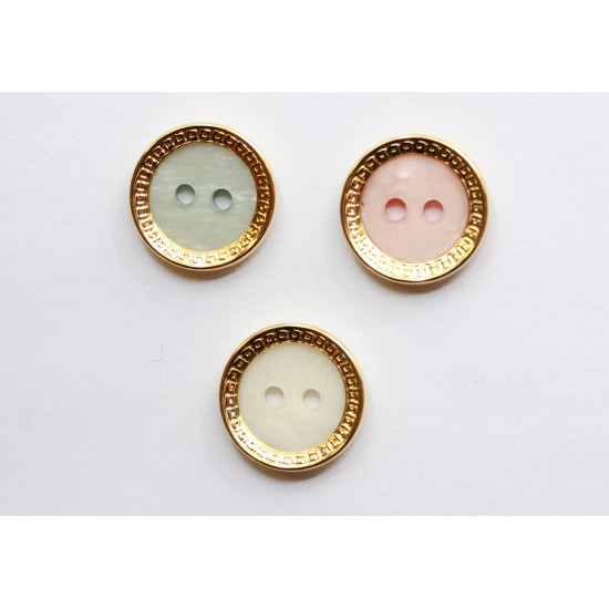 2-hole polyester buttons
