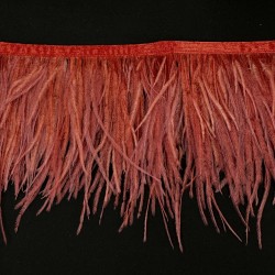 Ostrich fringe 2-ply