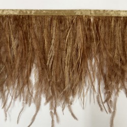 Ostrich fringe 2-ply
