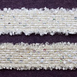 Chanel trimming with sequins 