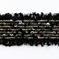 Chanel trimming with sequins 