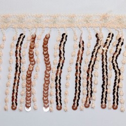 SEQUIN FRINGE RIBBON