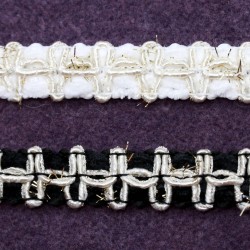 Chanel trimming with golden thread 