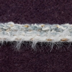 Chanel ribbon polyester metallic