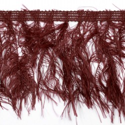 Feather imitation ribbon