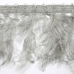 Feather imitation ribbon