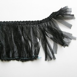Tulle fringe ribbon