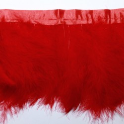 Marabou fringe