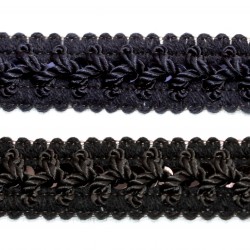 Chanel ribbon with sequins