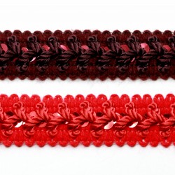 Chanel ribbon with sequins
