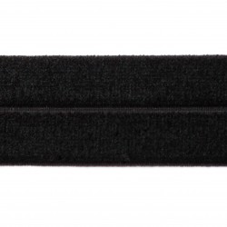 Bias ribbon velvet stretch
