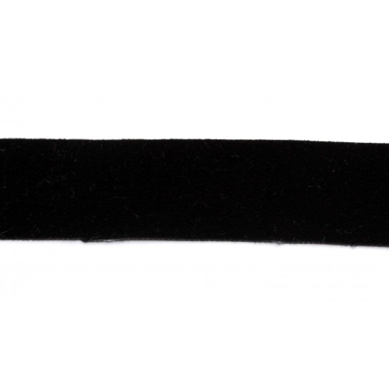 Leather imit. velvet ribbon