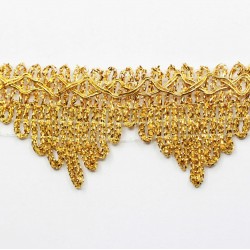 Lace polyester+lurex