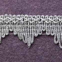Lace polyester+lurex