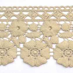 Guipure lace polyester