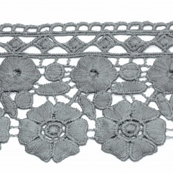 Guipure lace polyester