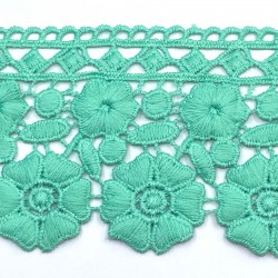 Guipure lace polyester
