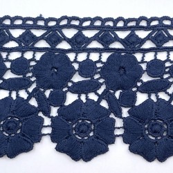 Guipure lace polyester