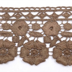 Guipure lace polyester