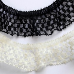 lace with elastic mohair