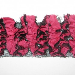 Ribbon on tulle