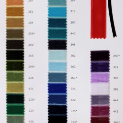 Velvet ribbon 100% polyamide 1