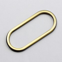 OVAL D-RING METAL