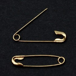 Safety pin metal