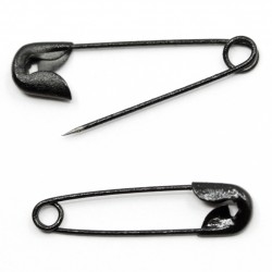 Safety pin metal