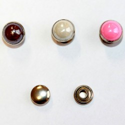Rivet metal pearl