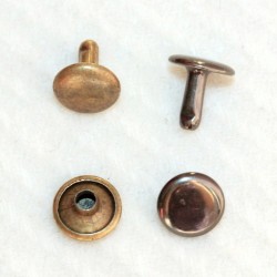 Pipe rivet metal 