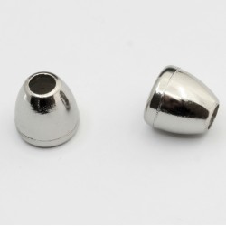 Cord end metal round