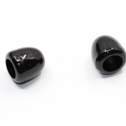 Cord end plastic round