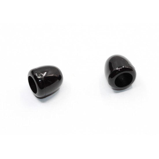 Cord end plastic round