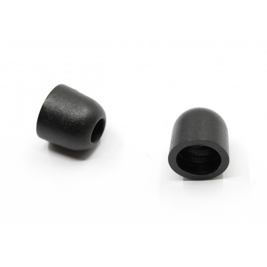 Cord end plastic round