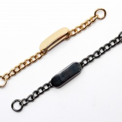 Coat hanger chain metal