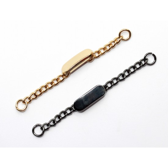 Coat hanger chain metal