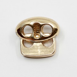 Stopper metal small 2 holes