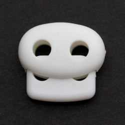 Stopper plastik 2 auku