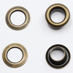 Eyelet set 2 parts 6 mm